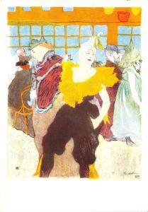 B50969 art reproduction H de Toulouse Lautrec La Clownesse au Moulin