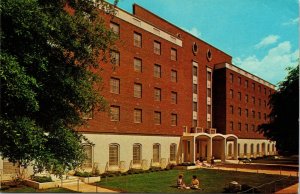 Mary Burke Hall Women's Residence University of Alabama Postcard