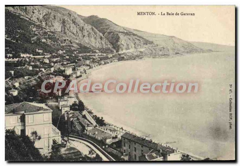 Postcard From Old Menton Garavan Bay