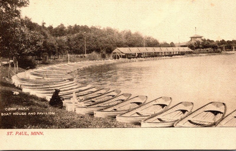 Minnesota St Paul Como Park Boat House and Pavilion