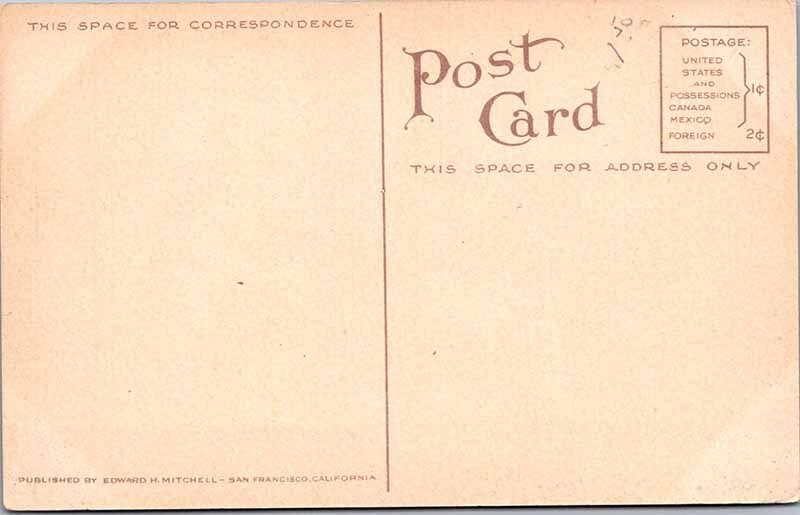 Postcard HOTEL SCENE San Jose California CA AL3563