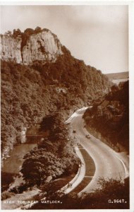 Derbyshire Postcard - High Tor - Near Matlock - Real Photograph - Ref TZ4585