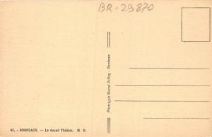 BR29870 le grand theatre Brdeaux france