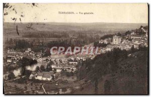Postcard Old Terrasson Vue Generale