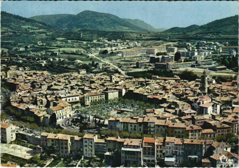 Cpm manosque vue generale aerial (1209207) 