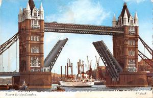 uk28093 tower bridge london real photo uk