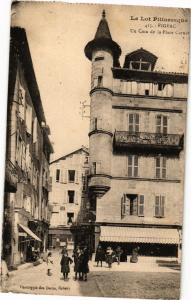 CPA FIGEAC - Un Coin de la Place Carnot (223889)