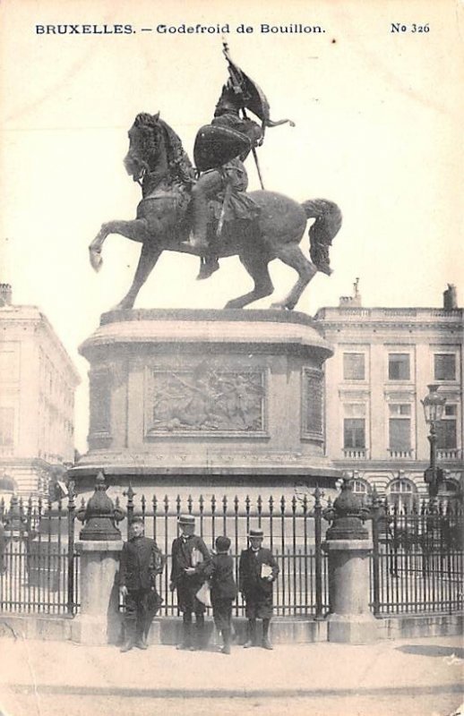 Godefroid de Bouillon Bruxelles Belgium Unused 