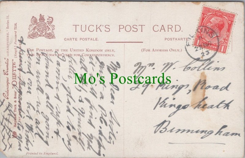 Genealogy Postcard - Collins, 29 Kings Road, Kings Heath, Birmingham GL1697