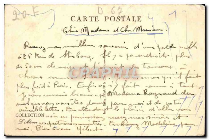 Old Postcard Obernai