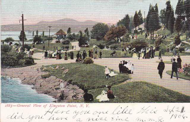 General View of Kingston Point Park NY, New York - pm 1906 - UDB