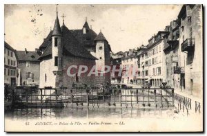 Old Postcard Annecy Palais de l'Ile Vieilles Prisons