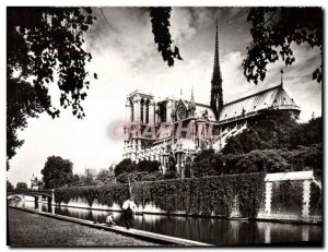 Modern Postcard Paris Notre Dame And The Bridges