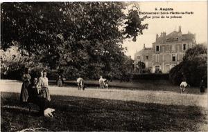 CPA ANGERS Etabl. St-MARTIN-la-FORET Vue prise de la pelouse (253950)