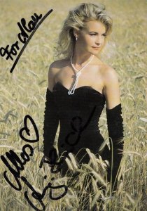 Anja Hornich Miss Germany Beauty Queen Of Europe Autograph Hand Signed Photo