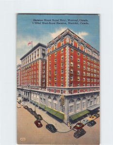 Postcard Sheraton Mount Royal Hotel Montreal Canada