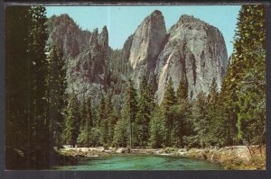 Cathedral Rocks and Spires,Yosemite National Park,CA