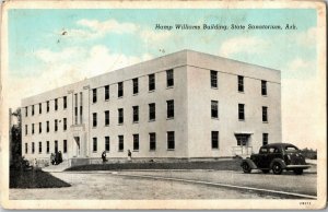 Hamp Williams Building, State Sanatorium AR Vintage Postcard F15