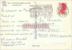 Modern Postcard Pontoise (Val d'Oise) The Museum Tavet