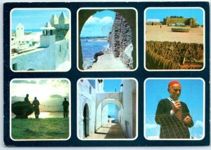 Postcard - Views of Hammamet, Tunisia