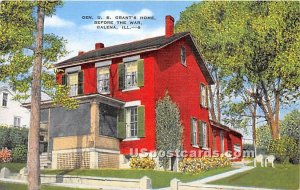 Gen US Grant's Home Before the ware - Galena, Illinois IL  