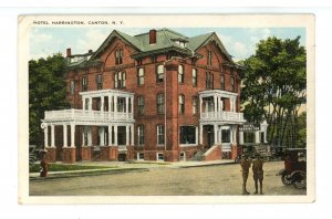 NY - Canton. Hotel Harrington