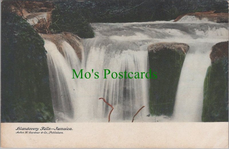 Jamaica Postcard - Llandovery Falls, Konoko Falls, Saint Ann Parish RS37156