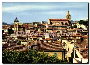 Postcard Modern Aubagne Vue Generale From The Old Town