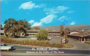 EL Pueblo Hotel Sonoma California Vintage Postcard C154