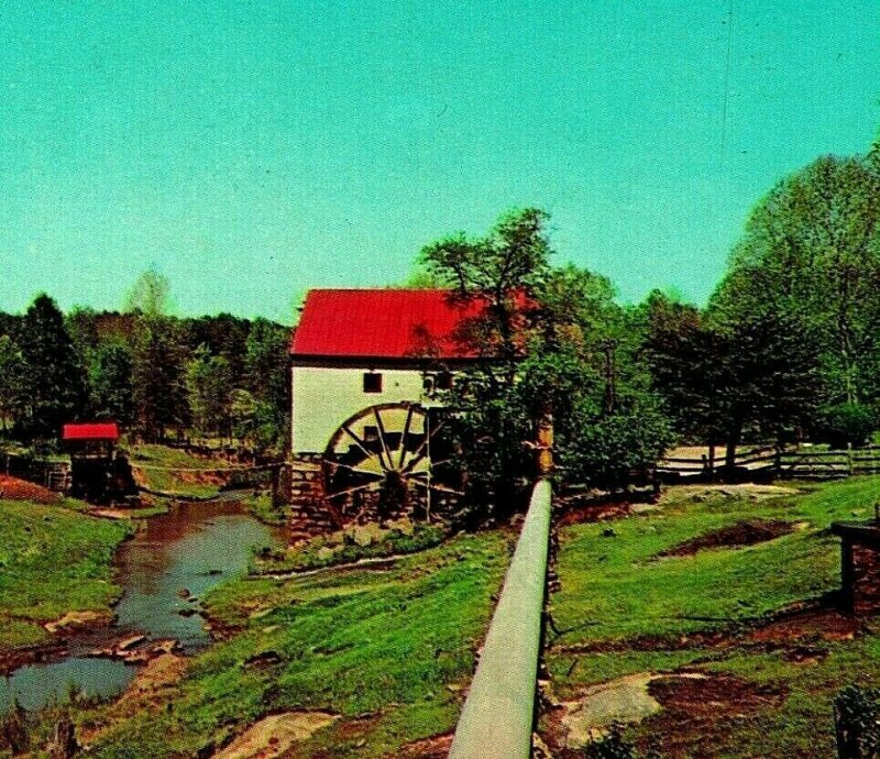 Roble Ridge Norte Carolina Nc Stafford Molino 1966 sin Usar Unp Vtg Cromo Postal