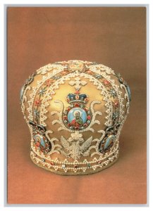 Treasures Of The Czars Postcard Continental View Mitre Of The Archbishop Arsenii