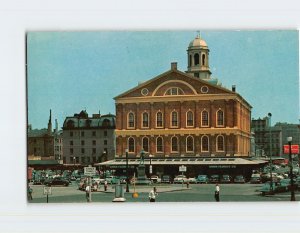Postcard Faneuil Hall Boston Massachusetts USA