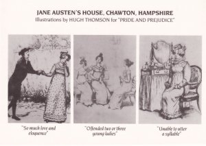 Ladies Offeneded at Jane Austens House Pride & Prejudice Pictures Hampshire P...