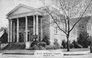 Baxley Georgia First Methodist Church Vintage Postcard JF685066