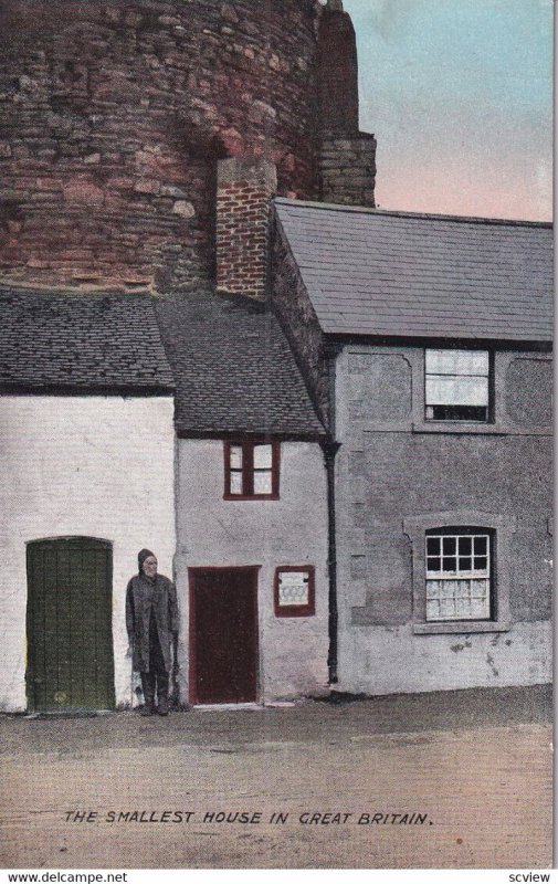 CONWAY OUAY, Wales, 1900-1910s; The Smallest House In Great Britain