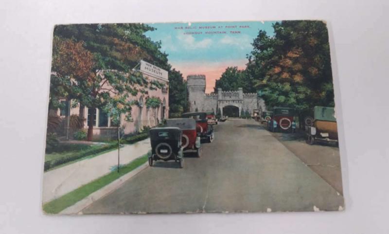 Lookout Mountain Tennessee Scenic Views Birds Eye Vintage Postcard Folder J74218