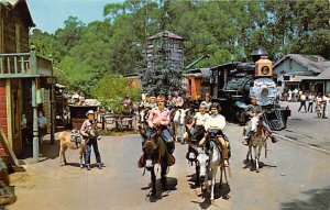 The Burro Train Knott's Berry Farm Ghost Town California  