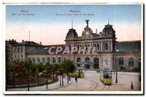 Mainz Old Postcard View Station