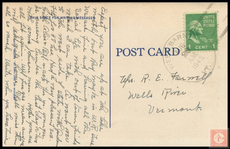 The Silvery Moonlight on Willoughby Lake, VT