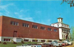 NORTHWOOD NEW HAMPSHIRE COE BROWN NORTHWOOD ACADEMY HARVEY LAKE POSTCARD c1960s