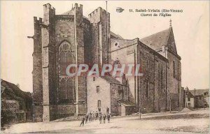 Old Postcard Saint Yrieix (Haute Vienne) Chevetde Church