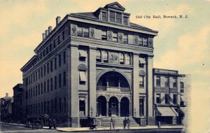 Postcard Old City Hall in Newark, New Jersey~128132