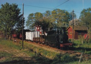 Anten Grafsnas Jarnvag Humlebo Train Swedish Postcard