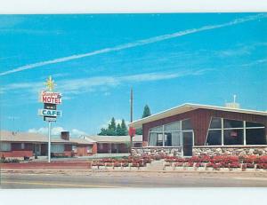 Unused Pre-1980 MOTEL SCENE Bicknell Utah UT hk0431@