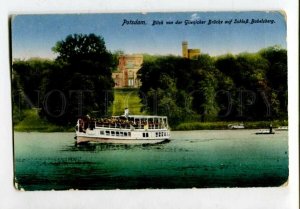 3131531 GERMANY Potsdam ship and boats Vintage postcard