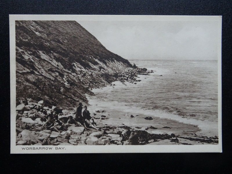 Dorset 2 x WORBARROW BAY & THE TOUT - Old Postcard