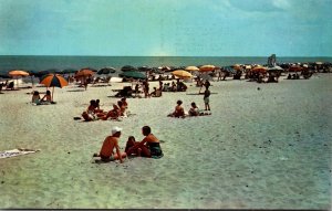 Maryland Ocean City Beach Scene