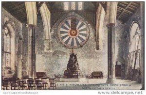 England Winchester King Arthur's Round Table and Queen Victoria Statue