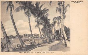 C15/ Palm Beach Florida Fl Postcard c1905 Brelsford Cove and The Ramble