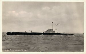 Hr. Ms. Submarine K.XVIII RPPC  06.25